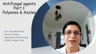 Antifungal agents Part 1  Azoles  Polyenes  Amphotericin B  Voriconazole  Fluconazole [upl. by Shiekh]