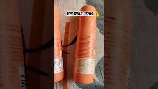 Wella shampoo genuine review tirabeauty pls take care while importing nykaa quality is the best [upl. by Ferino]