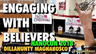 Engaging with Believers Matt Dillahunty amp Anthony Magnabosco  Nashville NaNoCon 2018 [upl. by Simmie58]