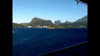 Leknes Lofoten Norway Cruise port [upl. by Eizdnil]