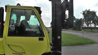 G0863  Hyster H55FT 5500kg LPG forklift from 2007 [upl. by Reger519]