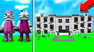 ROBLOX PIGGY TWINS HOTEL OF HORROR Piggy Build Mode [upl. by Gautier]