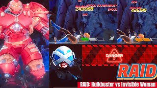 MCOC RAID  Hulkbuster vs Invisible Woman [upl. by Einafets]