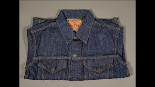 TCB JEANS 60S 3RD TYPE TRUCKER DENIM JACKET  удачная куртка в стиле 60х [upl. by Joell]