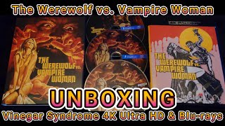 VINEGAR SYNDROME WEREWOLF Versus VAMPIRE Woman 4K bluray Paul Naschy Gaby Fuchs HALLOWEEN HORROR [upl. by Faustena884]