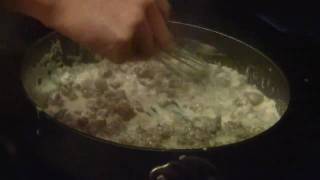 How to Make Biscuits and Gravy for a Low Carb Diet [upl. by Nylirac615]