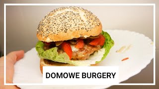 Burgery wieprzowe domowej roboty [upl. by Enra]