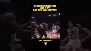 RIP DIKEMBE MUTUMBO🕊️Song Pretty Little Fears Related Video rip dikembemutombo dikembe nba [upl. by Vashtia]