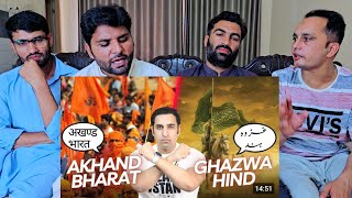 Akhand Bharat vs GhazwaeHind What isAkhand BharatBook Buddy pakistanreaction paindureaction [upl. by Karee350]