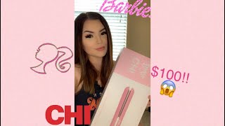 CHI x Barbie Flat Iron review [upl. by Tak]