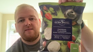 Asda Caprese Flavour Crisps  Review [upl. by Waers]