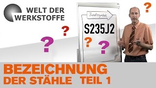 Die Welt der Werkstoffe Bezeichnung der Stähle Teil 1 [upl. by Shepard]