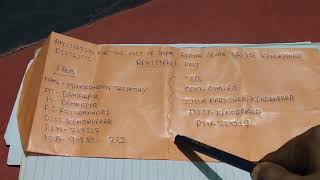 HOW TO FILL ENVELOPE FOR GRAM ROZGAR SEVAK ଏନଭଲପ କେମିତି ପୁରଣ କରିବା ଗ୍ରାମ ରୋଜଗାର ସେବକ ଚାକିରି ପାଇଁ 📨 [upl. by Auhsot]