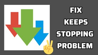 Fix Advanced Download ManagerADM App Keeps Stopping Problem TECH SOLUTIONS BAR [upl. by Bohon]