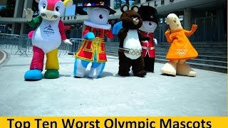 Top Ten Worst Olympic Mascots [upl. by Yleen]