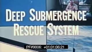 US NAVY DEEP SUBMERGENCE RESCUE SYSTEM DSRV SUBMARINE CREW EMERGENCY RESCUE SYSTEM OVERVIEW 9006 [upl. by Htebirol]