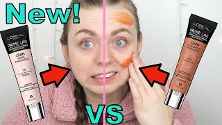 NEW LOreal Prime Lab Pore Minimizer Primer VS LOreal Prime Lab Dullness Reducer Primer [upl. by Naffets]