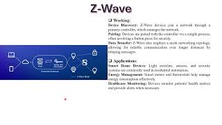 Z wave Low power Short range Low data Mesh Technologies technologies [upl. by Forlini]