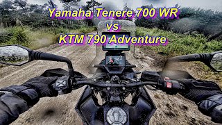 Yamaha Tenere 700 WR vs KTM 790 Adventure [upl. by Spence164]