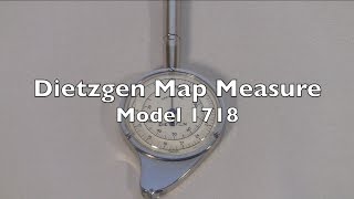 Dietzgen Map Measure 1718 Review  HowTo [upl. by Allcot]