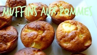 RECETTE  Muffins aux Pommes [upl. by Nerok392]