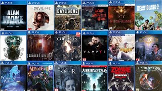 Top 21 Best PS4 Horror Games Must Watch Part  2 [upl. by Elene]