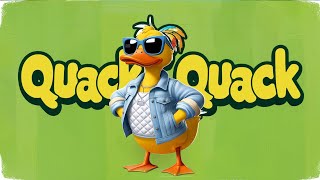 Quack Quack Song  Sing Along with the Little Duck 🦆🎶  Fun Kids Song [upl. by Hayouqes]