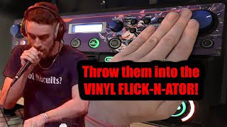 Boss RC505 Tutorial Vinyl Flick Ft BizKit Incinerator [upl. by Gretal248]