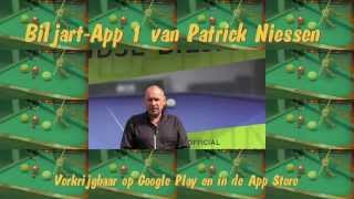 Patrick Niessen  BiljartApp 1 [upl. by Jenesia]