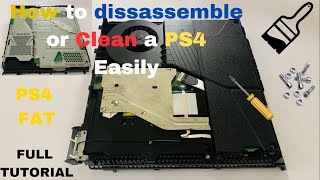 Jailbreak PS4 Dissassembling or Cleaning Easily 2024 [upl. by Suoilenroc]