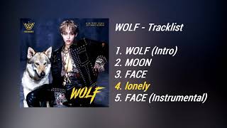 FULL MINI ALBUM WOOSUNG 김우성  WOLF [upl. by Enorel209]