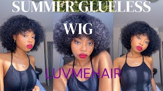 Must have Summer glueless wig ft LUVMEHAIR [upl. by Hosfmann]