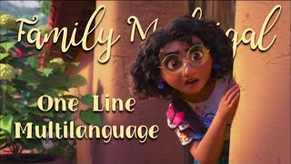 Family Madrigal Review  One Line Multilanguage  Encanto Remake [upl. by Ahsram]