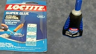 Loctite Super Glue Ultra Gel Control Testing and Review  Loctite Super Glue Real Test [upl. by Muriah813]