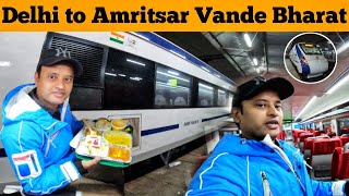 DELHI TO AMRITSAR VANDE BHARAT EXPRESS  AMRITSAR VANDE BHARAT EXPRESS  FULL JOURNEY [upl. by Roberta]