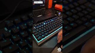 Steelseries Apex 3 TKL Gaming Keyboard  Quick Unboxing [upl. by Merrily]