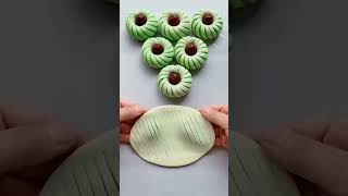 💖satisfying amp creative dough pastry recipe 🍞 bread rolls bun shapes shortvideoviral [upl. by Vedi]