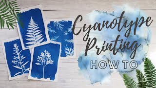 Cyanotype Printing  DIY art  Home Decor [upl. by Nnahgiel]