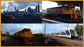 The Auckland Rail Scene ft DH 2845  22072024 HD [upl. by Zelten]