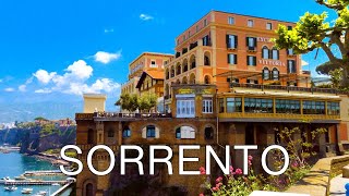 🇮🇹 4K Walking Tour of Sorrento One of Italys most beautiful places to visit [upl. by Lareine]