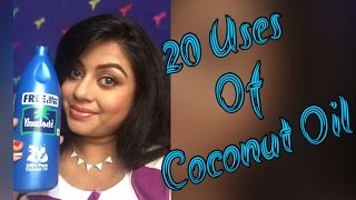 20 Uses of coconut oil  FACE BODY amp HAIR  Tip guru 7 [upl. by Gona]