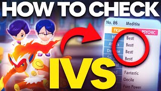 How to Check your Pokemon IVs in Pokemon Brilliant Diamond and Shining Pearl  Pokemon IV Guide [upl. by Fawne634]