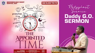 PASTOR EA ADEBOYE SERMON  THE APPOINTED TIME [upl. by Itnuahsa]