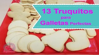 Cómo Hornear Galletas Perfectas en 13 Truquitos  Club de Reposteria [upl. by Lynden]