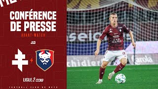 J13  La conférence de Gauthier Hein avant Metz  Caen [upl. by Johnny]