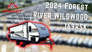 2024 Forest River WILDWOOD 169RSK  Midway Auto amp RV [upl. by Ellahcim334]