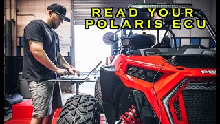 Polaris RZR ECU Tuning Professional Tool Reading and Writing Data [upl. by Elexa]