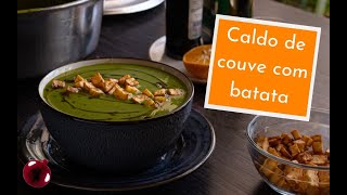 Como fazer um Caldo Verde sem Carne mas cheio de Sabor [upl. by Clein409]