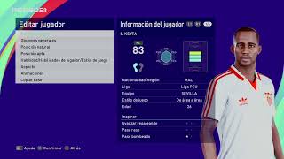 Seydou Keïta  PES Clasico Face Bodyamp Stats [upl. by Annecorinne]