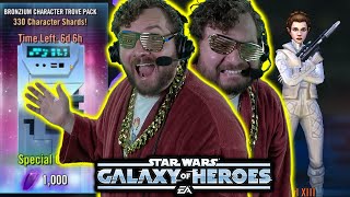 GOOD SAD and BAD News for SWGoH  Marrok Delayed 330 Character Shard Pack Opening ROLO NERF [upl. by Ja684]